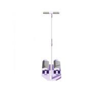 Macchina per Passi per Fitness Casa - 200kg Carico Massimo, Basso Rumore, Macchina Oscillante con Schiuma Anti-Scivolo, Modo Piedi/Seduti per Modellare Gambe purple
