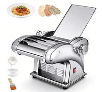 Macchina per Pasta Commerciale Multi-pasta In Acciaio Inossidabile, Tagliapasta e Rullo Automatico per Impasto con 8 Spessori Regolabili Type 4