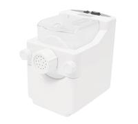 Macchina per pasta domestica, macchina per pasta domestica, con blocco di sicurezza, 3 minuti, colore: bianco