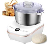 Macchina per Pasta Elettrica 5l Macchina per Pasta Elettrica di Grande capacità con Funzione di Fermentazione Display LCD da 200 W Miscelatore Elettrico da Cucina Timer Intelligente per Fer
