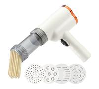 Macchina per Pasta Elettrica, Macchina per Pasta Automatica, 5 Accessori Inclusi Senza Fili per Impastare Pizza, Preparare Verdure e Cucina Domestica
