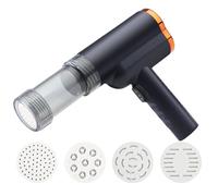 Macchina per Pasta Elettrica, Macchina per Pasta Automatica, 5 Accessori Inclusi Senza Fili per Impastare Pizza, Preparare Verdure e Cucina Domestica