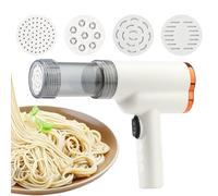 Macchina per Pasta Elettrica - Macchina per Pasta Automatica,Mixer Portatile con 5 Accessori Senza Fili per Cucina Pizza Preparazione Verdura e