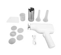 Macchina per pasta elettrica manuale per pasta con modelli di tagliatelle modellate, taglierine, tubo per ripieno di salsiccia, macchina per spaghetti portatile senza fili per uso