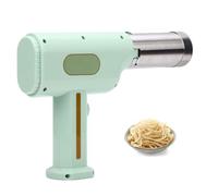 Macchina per pasta elettrica portatile con 5 stampi per pasta | Macchina per pasta portatile Macchina automatica per tagliatelle in acciaio inossidabile per tagliatelle fatte in casa