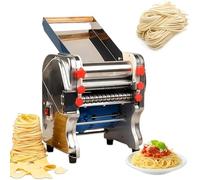 Macchina Per Pasta Elettrica, Sfogliatrice Professionale, 750W Motore Lama In Acciaio Inox Da 3/9 E Spessori Regolabili 0.1-20mm, Sfogliatrice Elettrica Macchina(180-Kneading type)