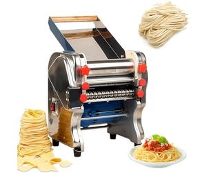 Macchina Per Pasta Elettrica, Sfogliatrice Professionale, 750W Motore Lama In Acciaio Inox Da 3/9 E Spessori Regolabili 0.1-20mm, Sfogliatrice Elettrica Macchina(240-Kneading type)