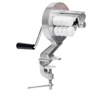 Macchina per Pasta Fatta in Casa | Pressa Manuale per Maccheroni e Cavatelli | Con Maniglia Ergonomica | Facile da Pulire - Design in Alluminio per Cucina Domestica