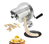 Macchina per pasta Maker Lega di Alluminio Fresco Manuale Rullo Macchina Taglierina Con Morsetto Spaghetti Tagliatelle Migliore Macchina per Pasta Stand Strada Ristoranti Negozi Mense