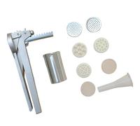 Macchina per pasta manuale semplice da usare per vari tipi tagliatelle come spaghetti e fettuccine Accessori per robot da cucina in acciaio inossidabile