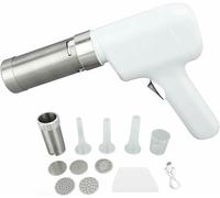 macchina per pasta portatile, Macchina automatica portatile for la produzione di pasta e noodle ramen for spaghetti fatti in casa(White)