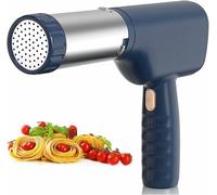 macchina per pasta portatile, Macchina for la pasta senza fili 5 in 1 con taglierina e misurino, facile da pulire - può preparare tagliatelle lunghe