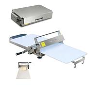 Macchina per Pasta Sfoglia Pieghevole-Tirapasta Regolabile 5mm-20mm,Sfogliatrice Manuale Professionale,Risultati Artigianali,Acciaio Inossidabile,Design Richiudibile,5kg(83x48x25cm)
