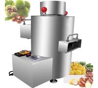 Macchina per Pelare Le Castagne Sbucciatrice Automatica Professionale Elettrica Commerciale La Pelatura delle da 200 kg/h Alta Efficienza Senza Danneggiare Pelatrice per(Plug-in Model)