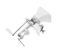 Macchina per Pellet Manuale per Pollame, Stampo 2,5 MM | Argento, Plastica e Ferro, Azionamento a Manovella, per Quaglie e Allevatori in Stalla