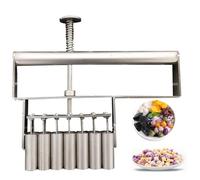 Macchina per perline di tapioca, dispenser portatile e riempitrice per palline di taro, palline di riso glutinose, tè al latte perlato, strumenti per stampi per ripieno