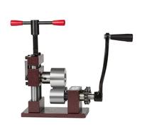 Macchina per Piegare Braccialetti a Manovella, Strumento Creativo per la Realizzazione di Gioielli per Formare Anelli e Braccialetti, Piega Metalli Manuale per Fai-da-te e Lavor Steel trough axle53mm