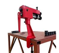 Macchina per piegatrice e rullo per perline, strumento manuale con clip e set di matrici per sbavature ad alta precisione, bordatura, gomito e flangiatura