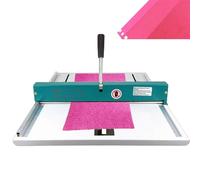 Macchina per piegatura manuale della carta, perforatrice e segnatrice da tavolo, profondità di rientranza 0,8 mm, lunghezza di rientranza 480 mm per biglietti di auguri e biglietti