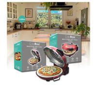 MACCHINA PER PIZZA ELETTRICO 1200WATT FORNETTO DOPPIO RISCALDAMENTO CASA TX-9569