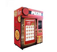 Macchina per pizza self-service rispettosa dell'ambiente, controllo intelligente della freschezza degli alimenti, campeggio all'aperto, dispiegamento ecologico del parco è più in linea con il concetto