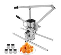 Macchina per polpette professionali, con altezza regolabile per pesce, manzo, polpette di maiale, diametro 16 cm, dimensioni 12/15/20/25/30 mm