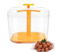 Macchina per polpette - Strumento per formare polpette antiaderente a cavità per un controllo rapido delle porzioni, modellatura a rilascio fluido con impugnatura ergonomica, stampo per pallin