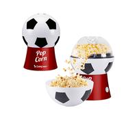 BEPER P101CUD053 Macchina per Popcorn ad Aria Calda, Design Pallone da Calcio, Senza Olio, Rapida e Compatta, Ciotola Inclusa, Ideale per Serate Cinema e Tifosi