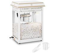 Royal Catering Seconda Mano Macchina per pop corn - Bianca & dorata RCPS-WG1