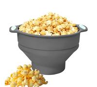 Macchina per popcorn a microonde - Fornello pieghevole in silicone con manico | Macchina per popcorn riutilizzabile per uso nel microonde, feste serali di cinema per bambini, adolescenti e adulti