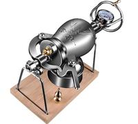 Macchina Per Popcorn Ad Aria Calda, Macchina Per Popcorn Vecchio Stile, Cannone Per Popcorn Con Doppie Valvole Di Sicurezza E Manometri(368ml)