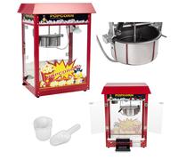 Royal Catering B-WARE Macchina per popcorn - tetto rosso RCPR-16E I MASZYNA DO POPCORNU