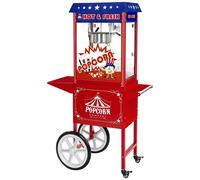 Royal Catering Seconda Mano Macchina per popcorn - carrello incluso - design americano RCPW-16.1