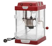 Macchina per popcorn in stile cinematografico, 2,5 OZ, fornello in acciaio inox e ciotola in plastica, ideale per serate cinema a casa, durevole e facile da pulire