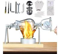 macchina per popcorn, Macchina for Popcorn A Mano Domestica Piccolo Amplificatore for Grani In Acciaio Inossidabile 304 Mini Pentola for Popcorn Vecchio Stile,328ml(328ml)