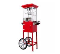 Macchina per popcorn Macchina for popcorn elettrica for popper commerciale Pentole automatiche for mais con tubo riscaldante SUS304 cucchiaio