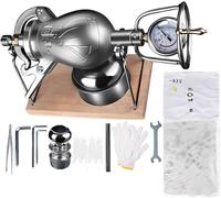 Macchina per popcorn, macchina per popcorn in stile cinese, macchina per popcorn ad aria calda per spuntini salutari classici, ideale per una serata al cinema(400ml)