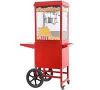 Macchina per popcorn mobile con carrello su ruote 1155 W