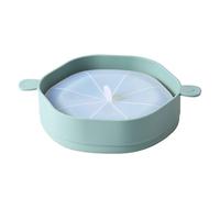 Macchina per popcorn nel microonde Macchina per popcorn in silicone | Ciotola pieghevole per macchina per popcorn nel microonde con coperchio e manici, riutilizzabile, non richiede olio