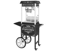 Royal Catering Seconda Mano Macchina per popcorn con carretto - nero RCPW.16.2