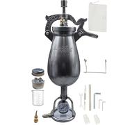 Macchina per popcorn vecchio stile, cannone per popcorn cinese vintage, macchina per popcorn ad alta pressione in acciaio inossidabile 304 per decorazioni domestiche e divertimento fai da te(1000ml)