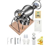 Macchina per Popcorn Vintage Cinese, Cannone ad Alta Pressione, Macchina Tradizionale a Manovella per Regalo Speciale(350ml)