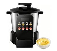 Macchina Per Preparare L'igname Pestato (Yam Pounder) Ad Alta Capacità | 3 Velocità E Recipiente Antiaderente In Acciaio Inox 304; Ideale Per Amala, Eba, Banku E Ugali. Capacità Per 5-6 Persone