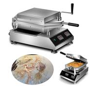 Macchina per preparare Tako Senbei con gamberetti freschi Macchina per preparare crepes istantanee Griglia per pancake con controllo intelligente della temperatura