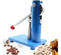 Macchina per pressatura di compresse,pressa per compresse a leva,Macchina per pressatura di compresse in polvere a punzone singolo manuale in acciaio,strumento per la produzione di compresse,10mm