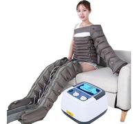 Macchina per pressoterapia a pressione ad onda d'aria, con 6 set di airbag, pressione dell'aria continua regolabile per drenaggio linfatico, tuta per strumenti a onde rimovibili con massaggio a