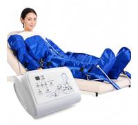 Macchina per pressoterapia a pressione di onda d'aria con terapia di vuoto per drenaggio linfatico e massaggio delle gambe, del braccio e della vita