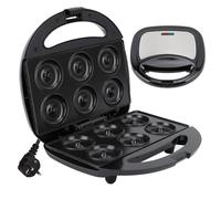 Macchina per produttore di ciambelle mini di buachois, macchina per la produzione di ciambelle elettriche di controllo a temperatura automatica non stick, Maquina Para Hacer Donas