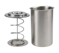 Macchina per prosciutto in acciaio inox con termometro, strumento per pressatura di carne, panini fatti in casa e salumi, attrezzatura da cucina per uso in cucina