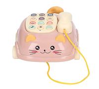 Macchina per Raccontare Storie Bilingue, Baby Monitor a Forma di Gattino, Forma Fisica Perfetta per L'educazione dei Bambini (Pink)